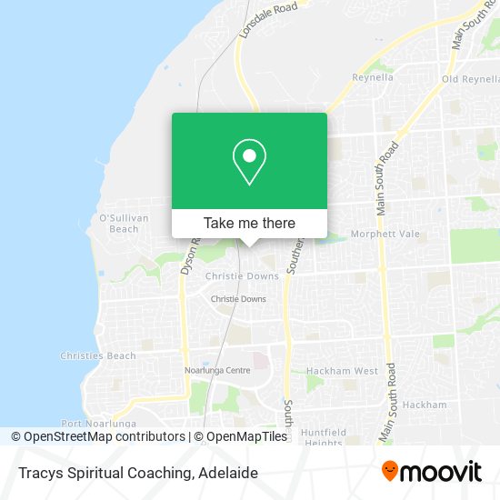 Tracys Spiritual Coaching map