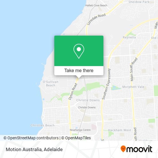 Motion Australia map