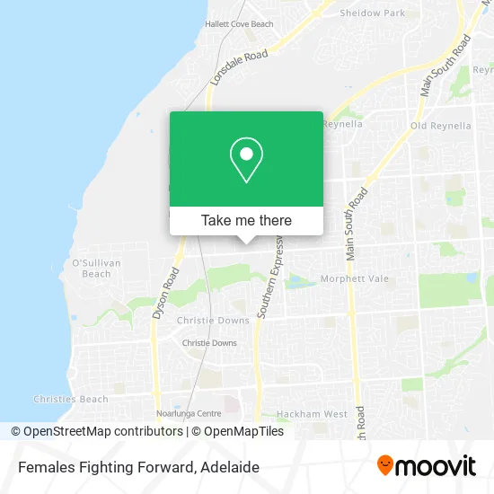 Mapa Females Fighting Forward