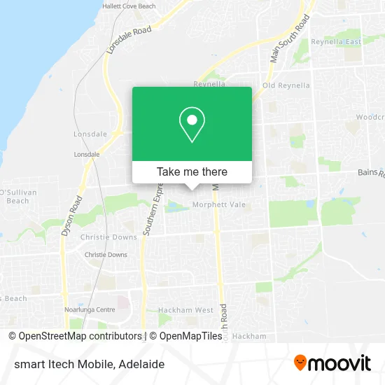 Mapa smart Itech Mobile