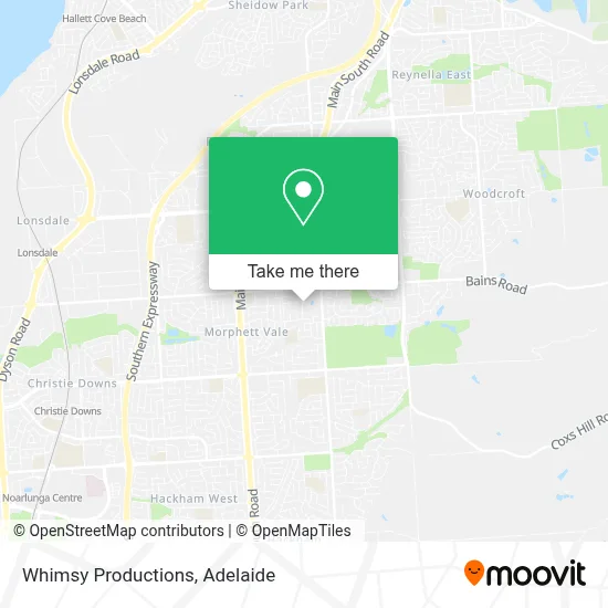 Mapa Whimsy Productions