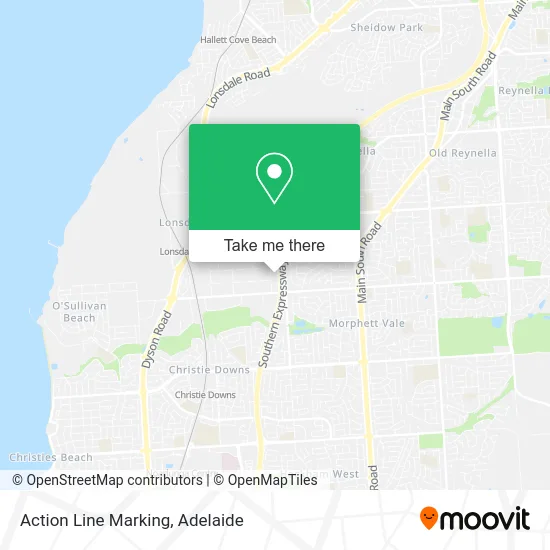 Mapa Action Line Marking