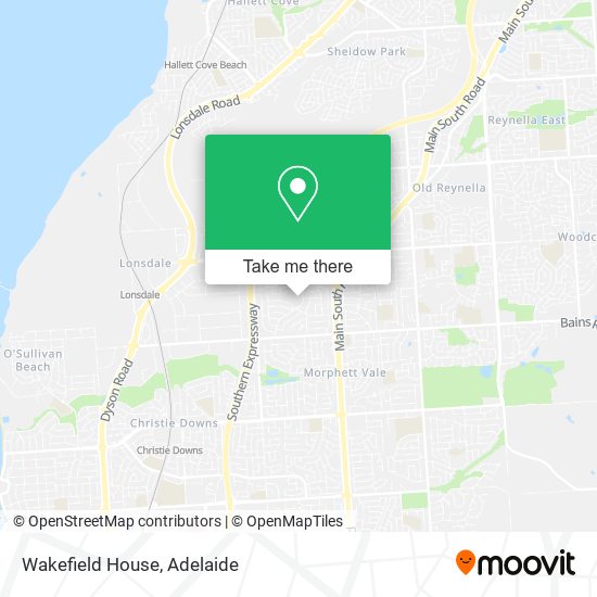 Wakefield House map
