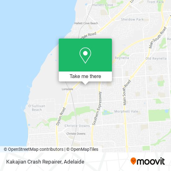 Kakajian Crash Repairer map