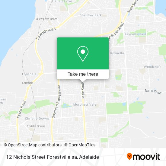 12 Nichols Street Forestville sa map