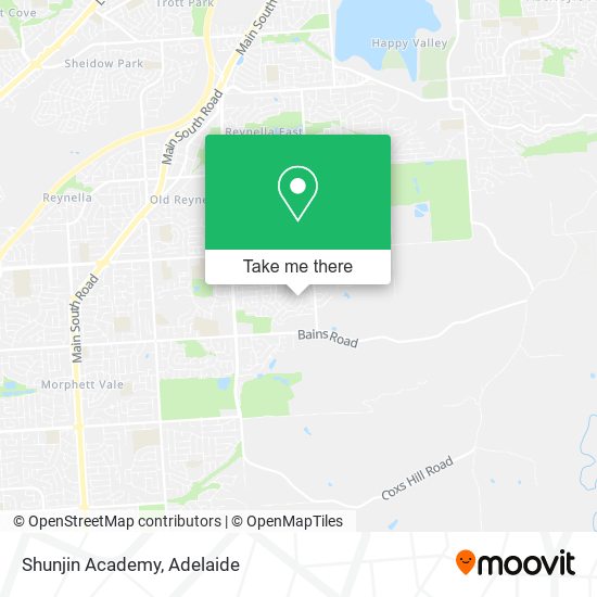 Shunjin Academy map
