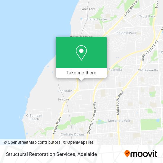 Structural Restoration Services map