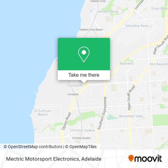 Mectric Motorsport Electronics map