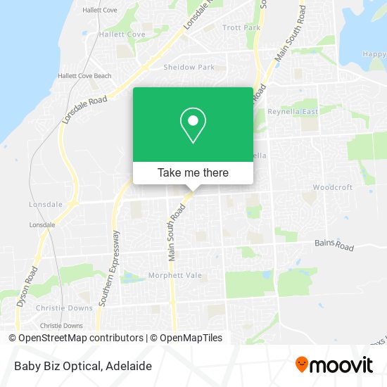 Baby Biz Optical map