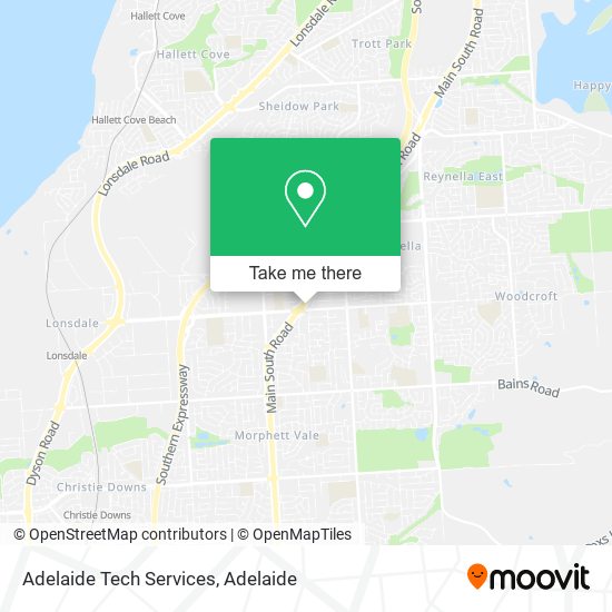 Mapa Adelaide Tech Services