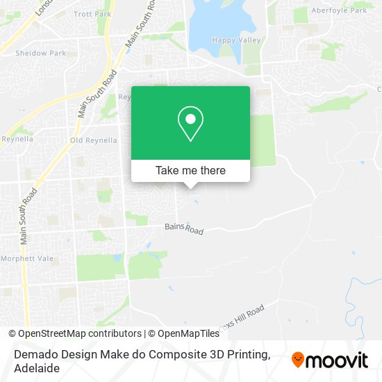 Demado Design Make do Composite 3D Printing map