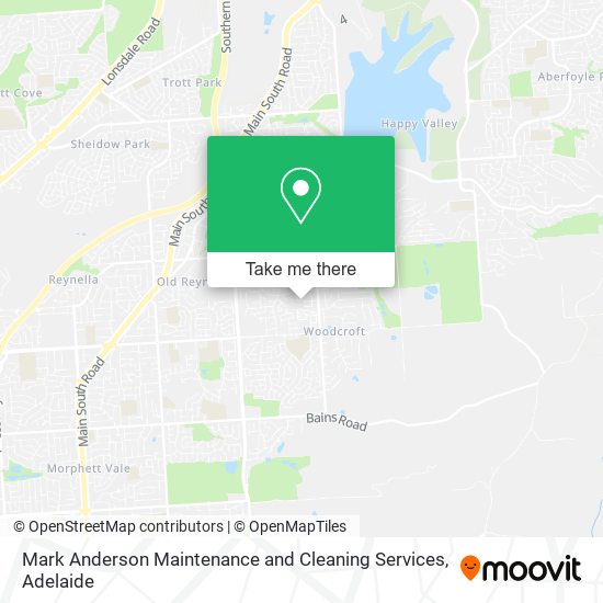 Mapa Mark Anderson Maintenance and Cleaning Services