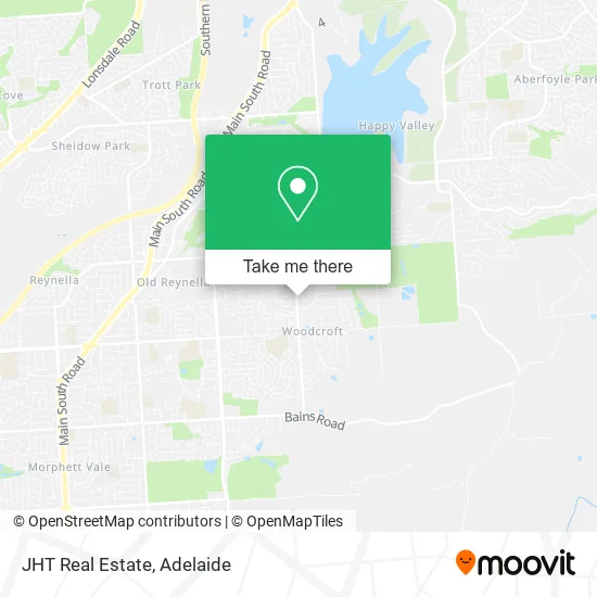 JHT Real Estate map