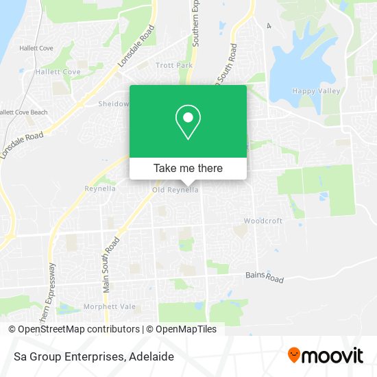 Sa Group Enterprises map