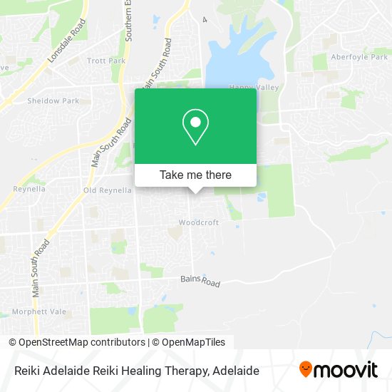 Mapa Reiki Adelaide Reiki Healing Therapy