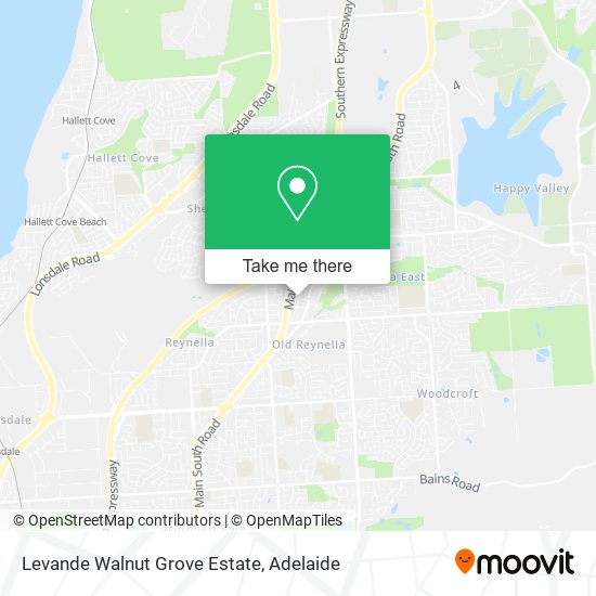 Levande Walnut Grove Estate map