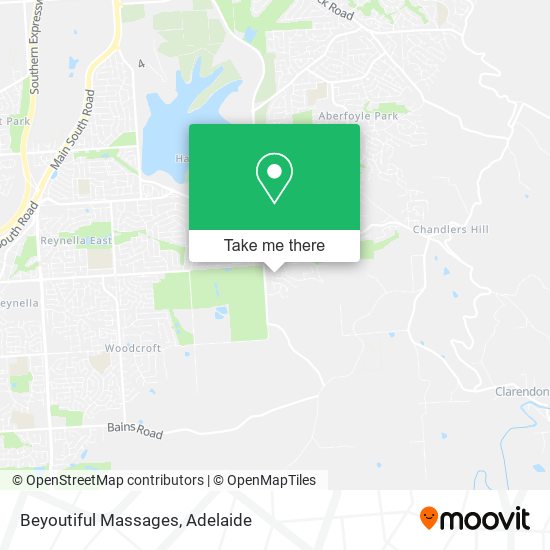 Beyoutiful Massages map