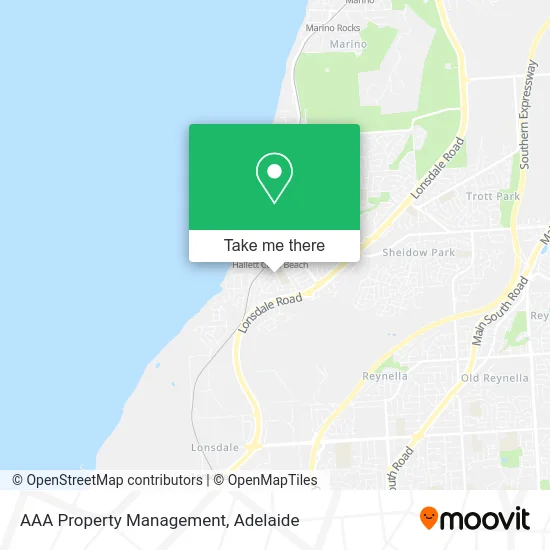 Mapa AAA Property Management