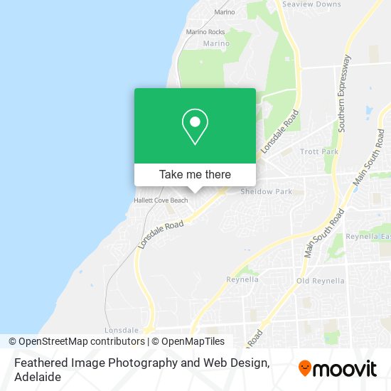 Mapa Feathered Image Photography and Web Design