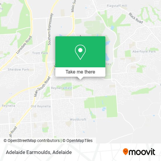 Adelaide Earmoulds map