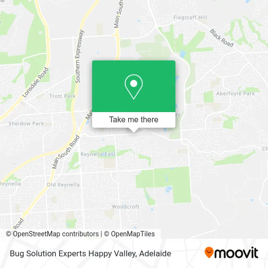 Mapa Bug Solution Experts Happy Valley