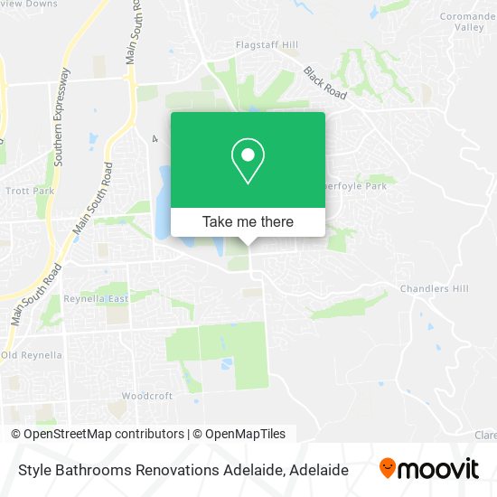 Style Bathrooms Renovations Adelaide map