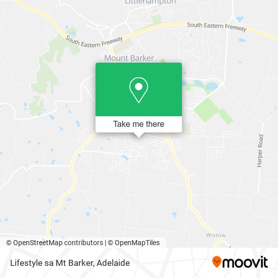 Lifestyle sa Mt Barker map