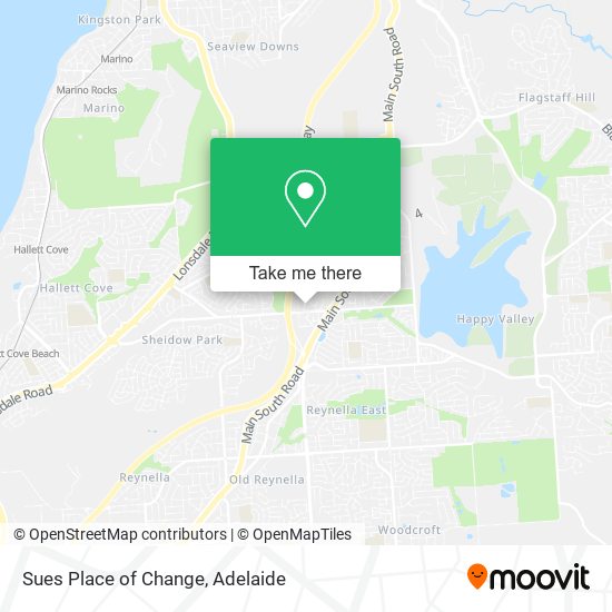 Sues Place of Change map