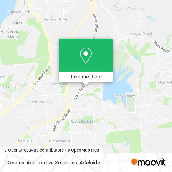 Mapa Kreeper Automotive Solutions