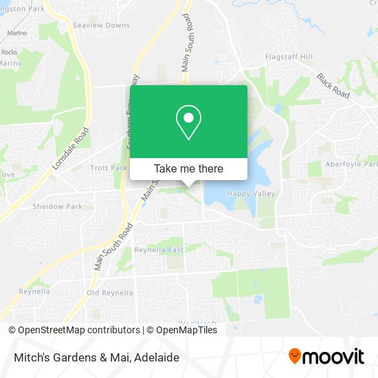 Mitch's Gardens & Mai map
