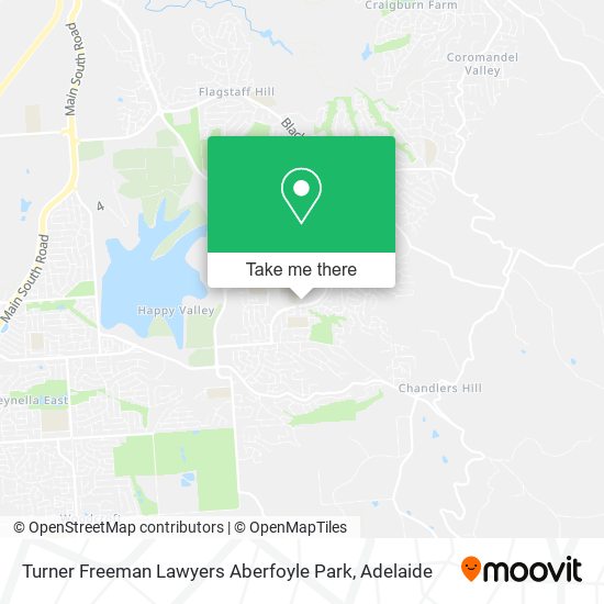 Mapa Turner Freeman Lawyers Aberfoyle Park