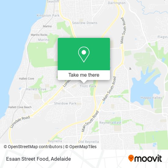 Esaan Street Food map