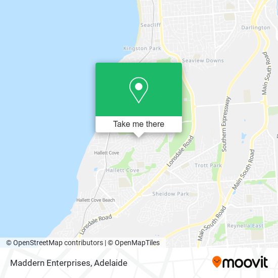 Maddern Enterprises map