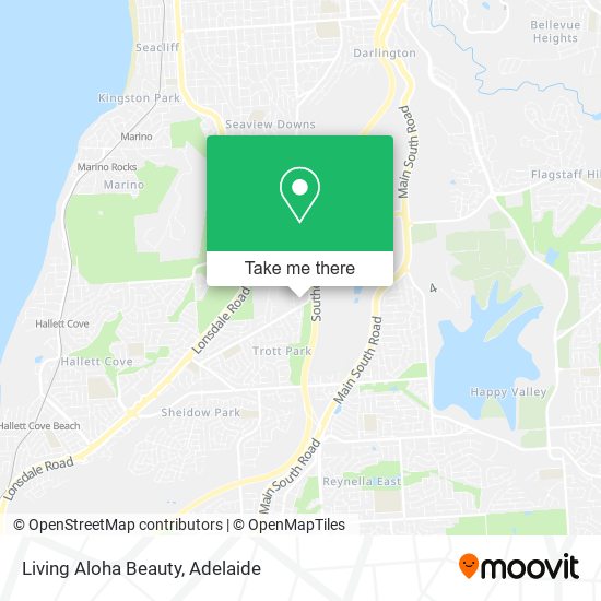 Living Aloha Beauty map