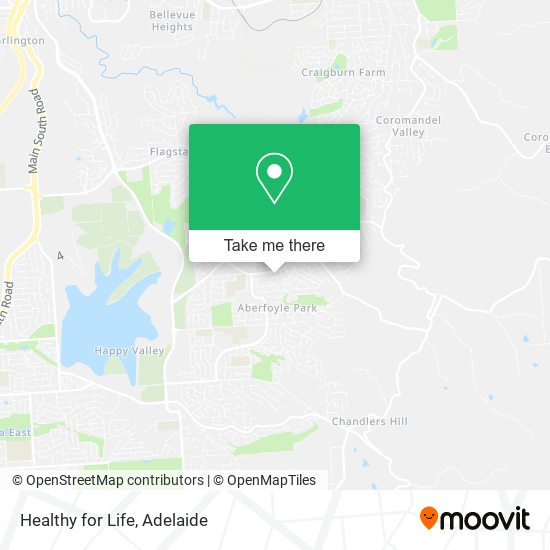 Healthy for Life map