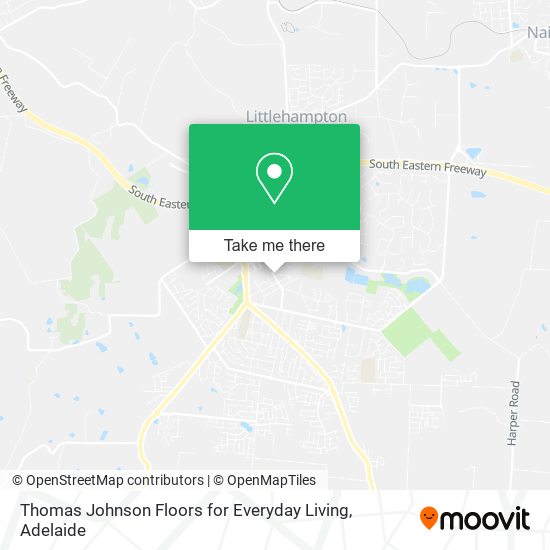 Thomas Johnson Floors for Everyday Living map