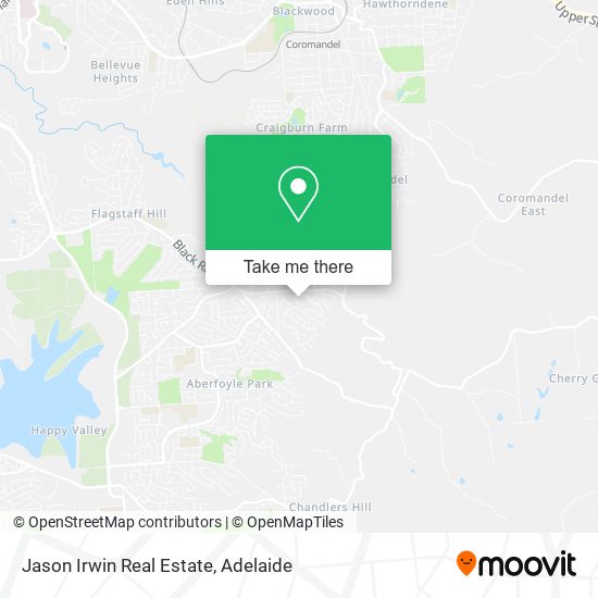 Jason Irwin Real Estate map