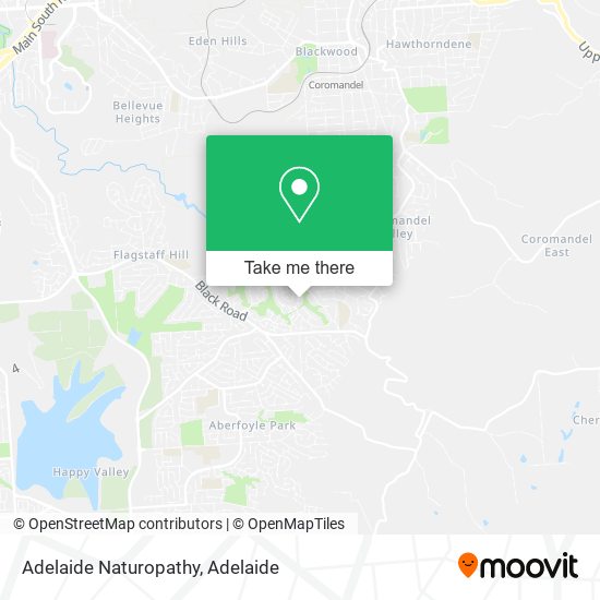 Mapa Adelaide Naturopathy