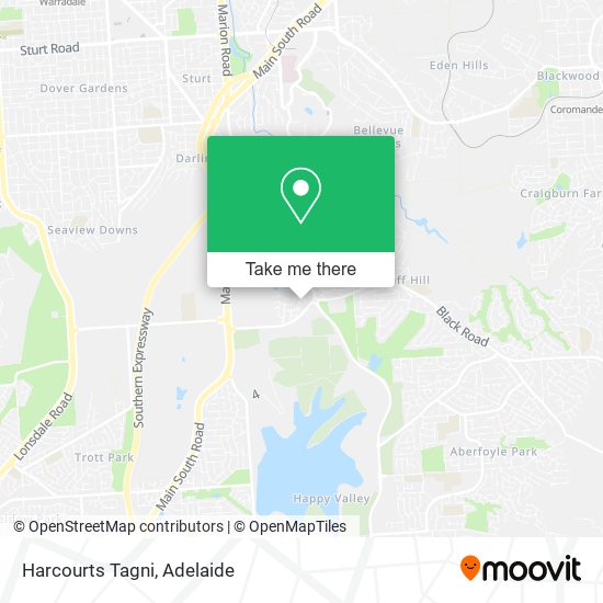 Harcourts Tagni map