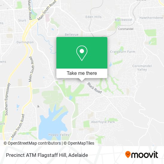 Precinct ATM Flagstaff Hill map