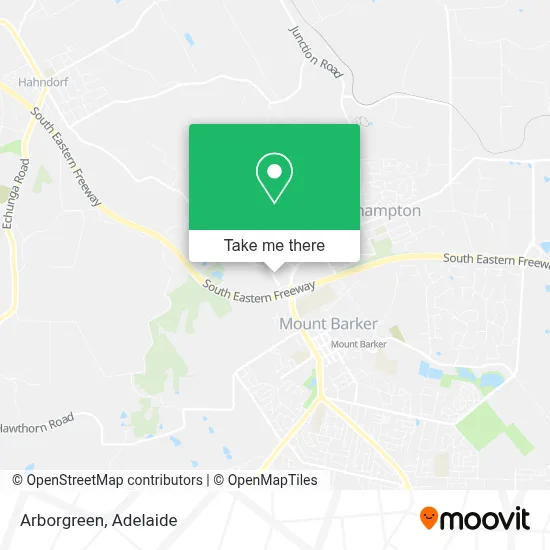 Mapa Arborgreen