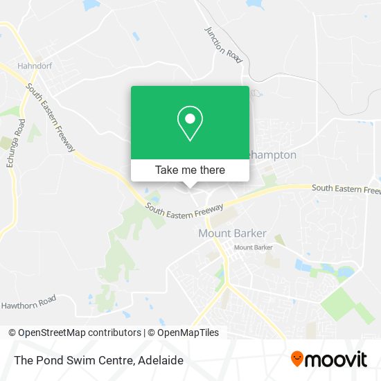 The Pond Swim Centre map
