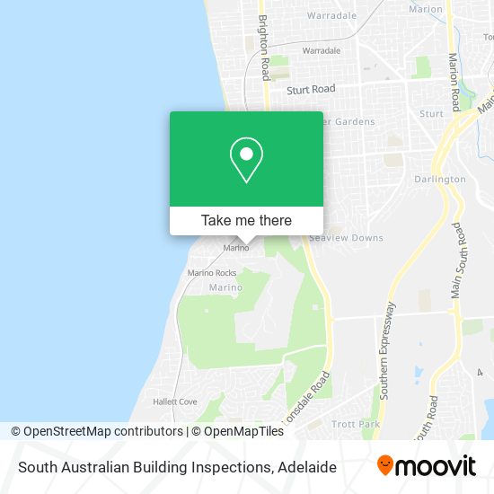 South Australian Building Inspections map