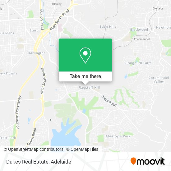 Dukes Real Estate map