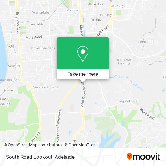 South Road Lookout map