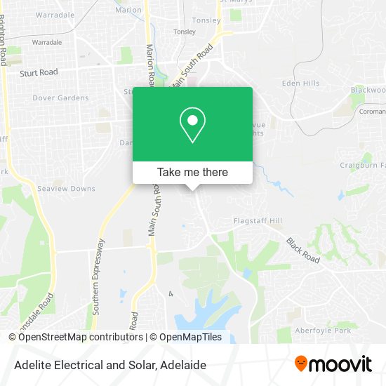 Mapa Adelite Electrical and Solar