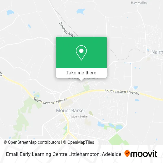 Mapa Emali Early Learning Centre Littlehampton