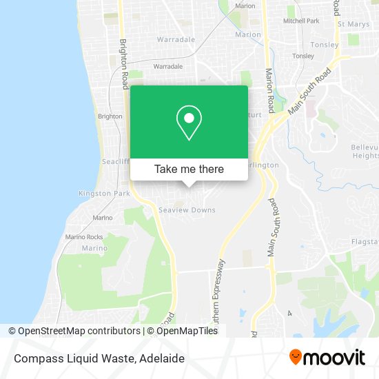 Compass Liquid Waste map