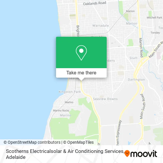 Scotherns Electricalsolar & Air Conditioning Services map