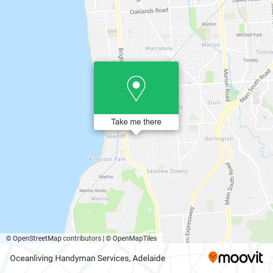 Mapa Oceanliving Handyman Services